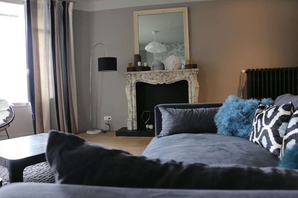 Maison Valmer - L'Armateur, Elegant Penthouse Classe 4 Etoiles Le Havre Kamer foto