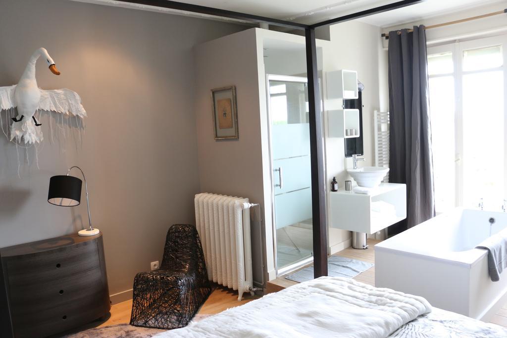 Maison Valmer - L'Armateur, Elegant Penthouse Classe 4 Etoiles Le Havre Kamer foto